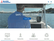 Tablet Screenshot of boatus.org